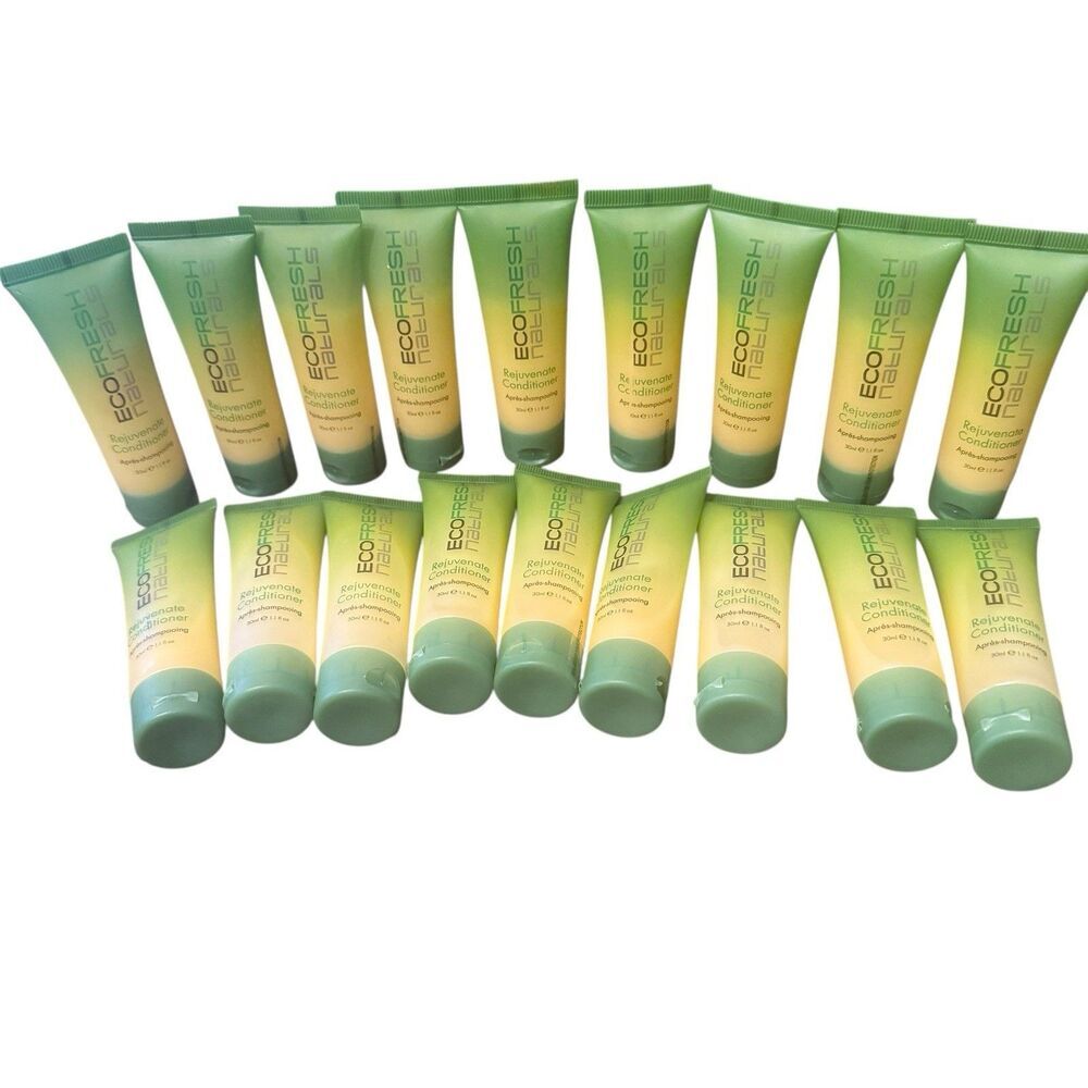 18 Travel Size of Ecofresh Naturals Rejuvenate Conditioner 1.1 oz each